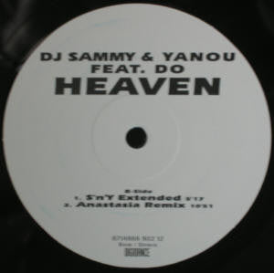 DJ Sammy & Yanou Feat. Do : Heaven (12")