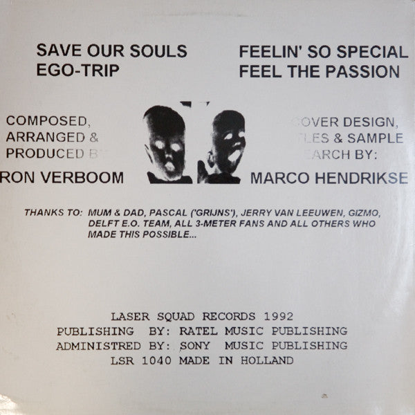Alter Ego (3) : Ego-Logic E.P. (12", EP)
