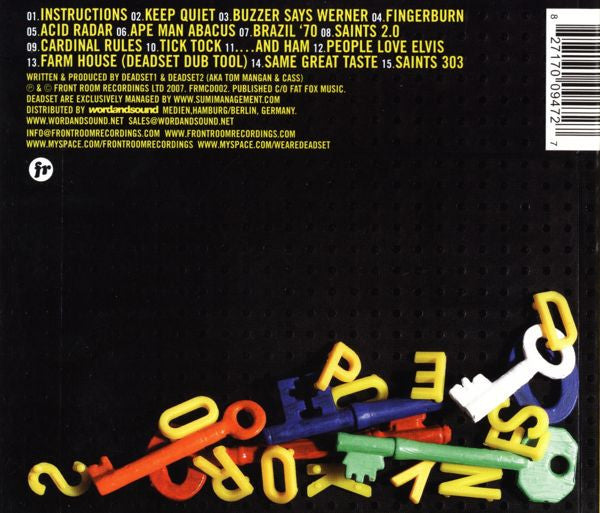 Deadset : Keys Open Doors (CD, Album)