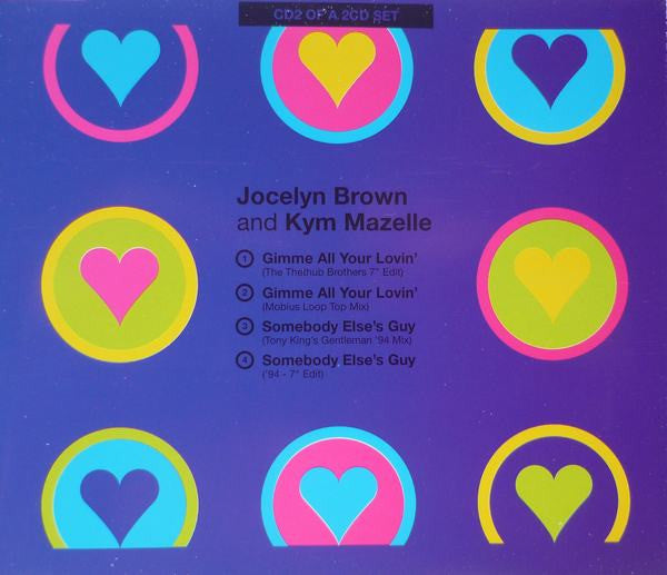 Jocelyn Brown And Kym Mazelle : Gimme All Your Lovin' (CD, Maxi, CD2)