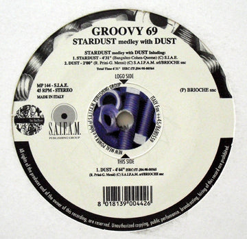 Groovy 69 : Stardust Medley With Dust (12")