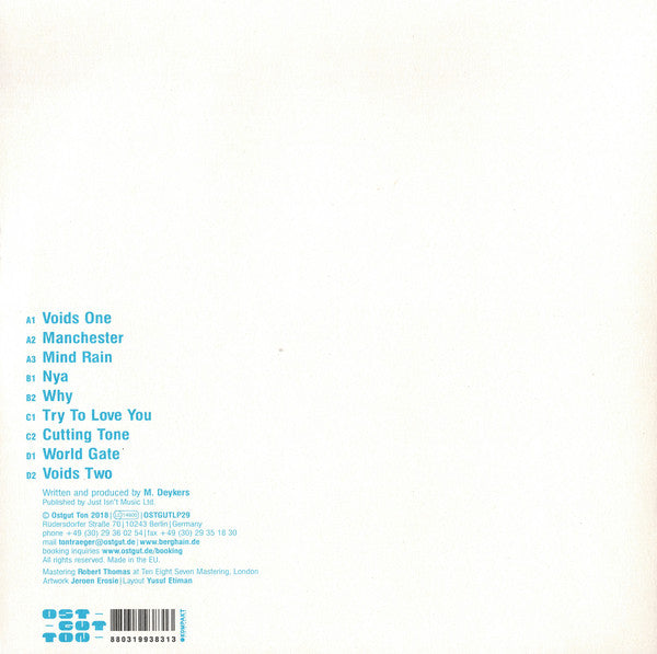 Martyn : Voids (2xLP, Album)