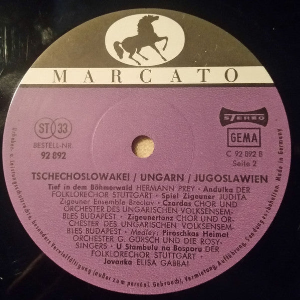 Various : Sing A Song (Folklore Der Welt) (5xLP + Box)