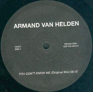 Armand Van Helden : You Don't Know Me (12", S/Sided, Promo)