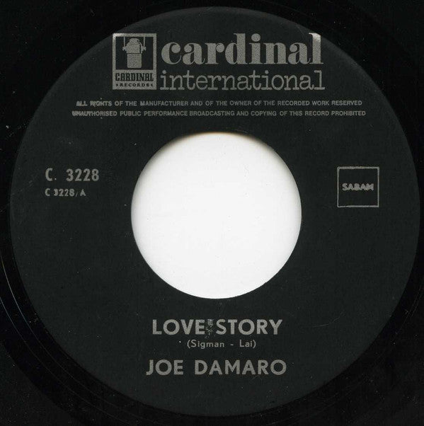 Joe Damaro / Judy King : Love Story / Jack In The Box (7", Single)