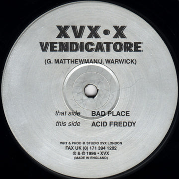 Vendicatore : Bad Place (12")