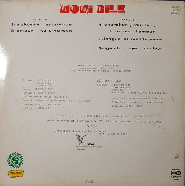 Moni Bile* : Makossa Ambiance (LP)