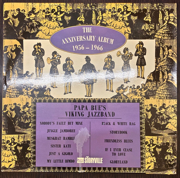 Papa Bue's Viking Jazz Band : The Anniversary Album 1956 - 1966 (LP, Album)