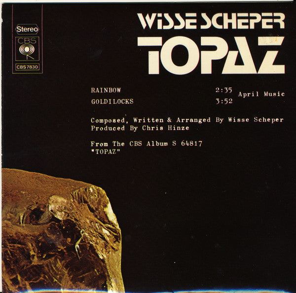 Topaz (30) : Rainbow (7", Single, Promo)