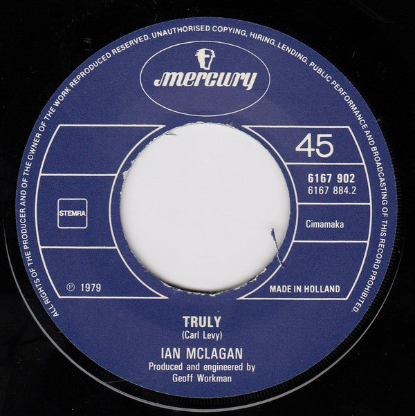 Ian McLagan : La De La (7", Single)