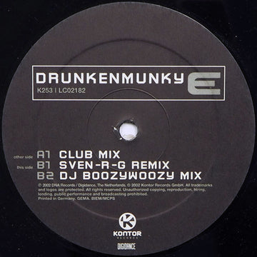 Drunkenmunky : E (12")