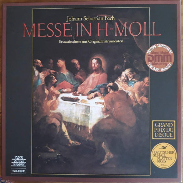 Johann Sebastian Bach, Nikolaus Harnoncourt, Concentus Musicus Wien : Messe In H-moll (Box, RE + 2xLP, DMM + LP, S/Sided, DMM)