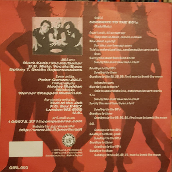 Jolt : Goodbye To The 80's (7", S/Sided)