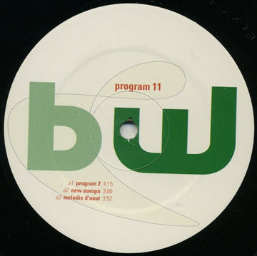 Bochum Welt : Program 11 (12")