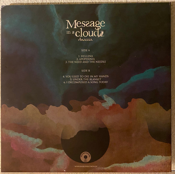 Message In A Cloud : Anassa (LP, Album, Ltd)