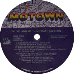 Michael Jackson : Music & Me (LP, Album, RE)
