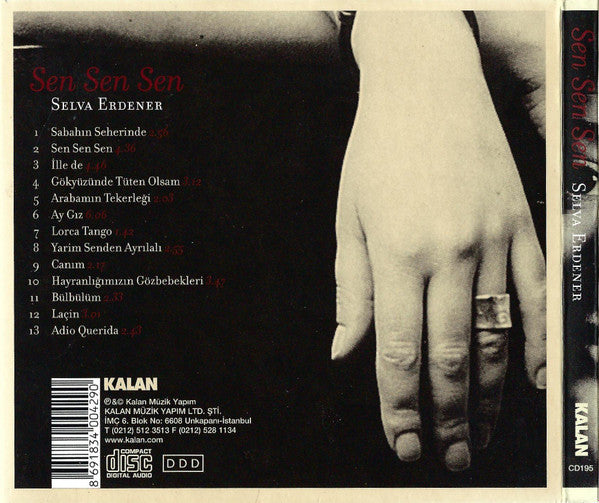 Selva Erdener : Sen Sen Sen (CD, Album)