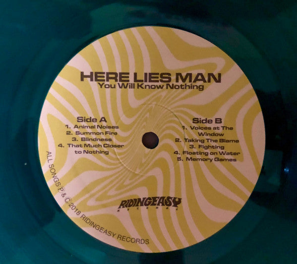 Here Lies Man : You Will Know Nothing (LP, Album, Ltd, Smo)