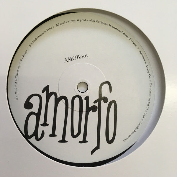 Bruno Di Paolo, Daniela Seccia, Guillermo Miranda : Realidad Amorfa (12", EP)