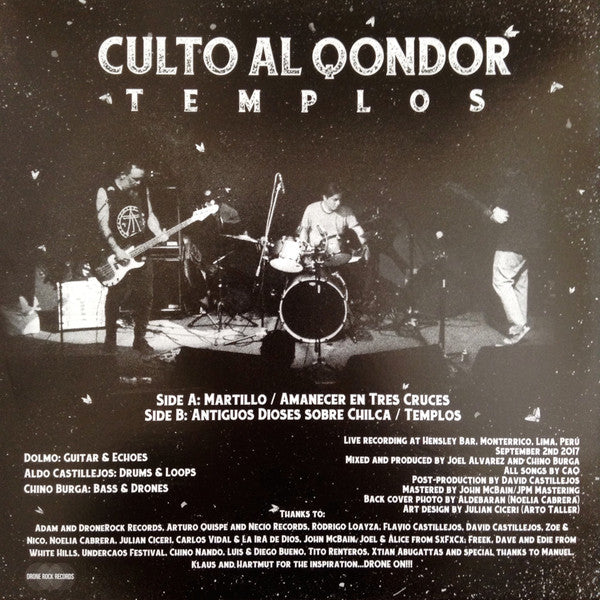 Culto Al Qondor : Templos (LP, Album, Ltd, Cle)