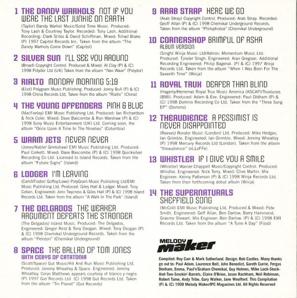 Various : 1998 The Album (CD, Comp)