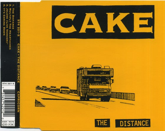 Cake : The Distance (CD, Single)