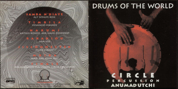 Circle Percussion, Anumadutchi : Drums Of The World (CD, Album)
