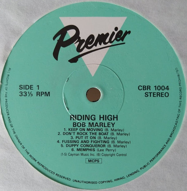 Bob Marley : Riding High (LP, Comp)