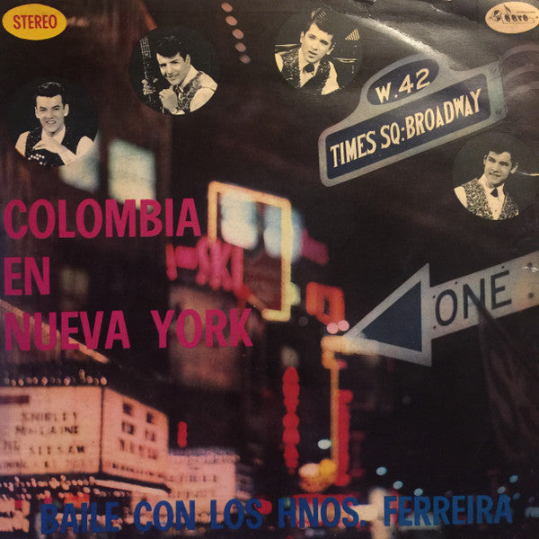 Los Hermanos Ferreira : Colombia En New York (LP, Album)