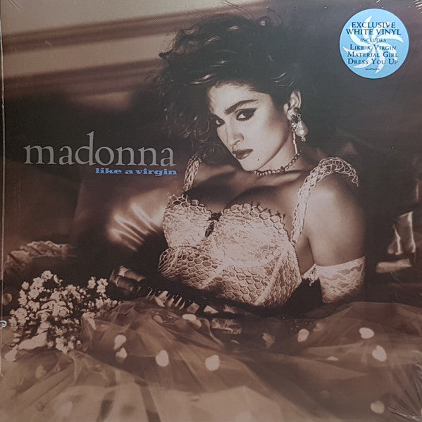 Madonna : Like A Virgin (LP, Album, Ltd, RE, Whi)