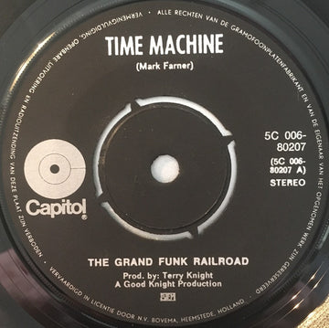 Grand Funk Railroad : Time Machine (7")