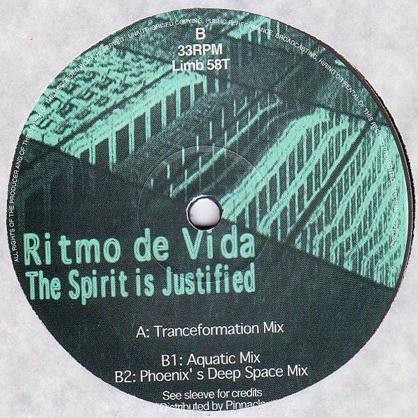 Ritmo De Vida : The Spirit Is Justified (2x12")