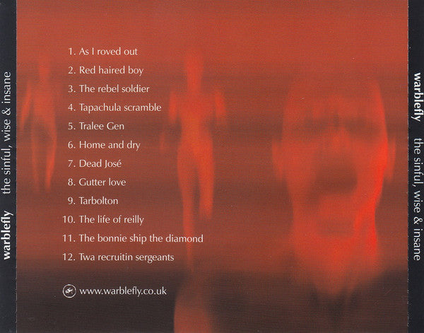 Warblefly : The Sinful, Wise & Insane (CD, Album)