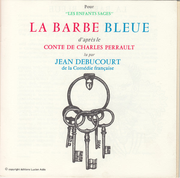 Jean Debucourt : La Barbe-Bleue (7", MiniAlbum)