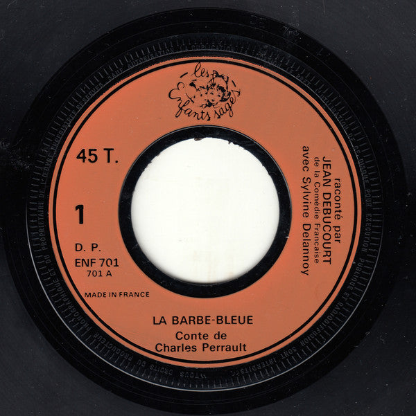 Jean Debucourt : La Barbe-Bleue (7", MiniAlbum)