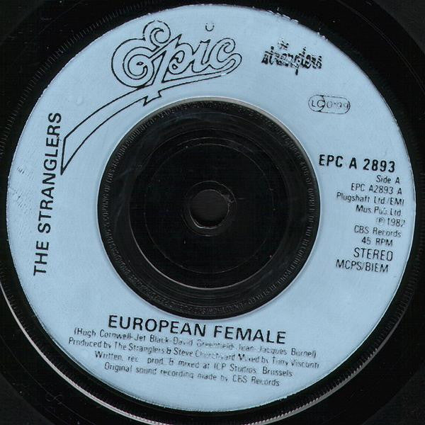 The Stranglers : European Female (7", Single, Inj)