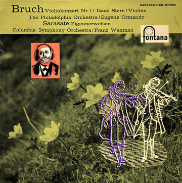 Max Bruch / Isaac Stern, The Philadelphia Orchestra, Eugene Ormandy ; Pablo de Sarasate / Columbia Symphony Orchestra, Franz Waxman : Violinkonzert Nr. 1 / Zigeunerweisen (10")