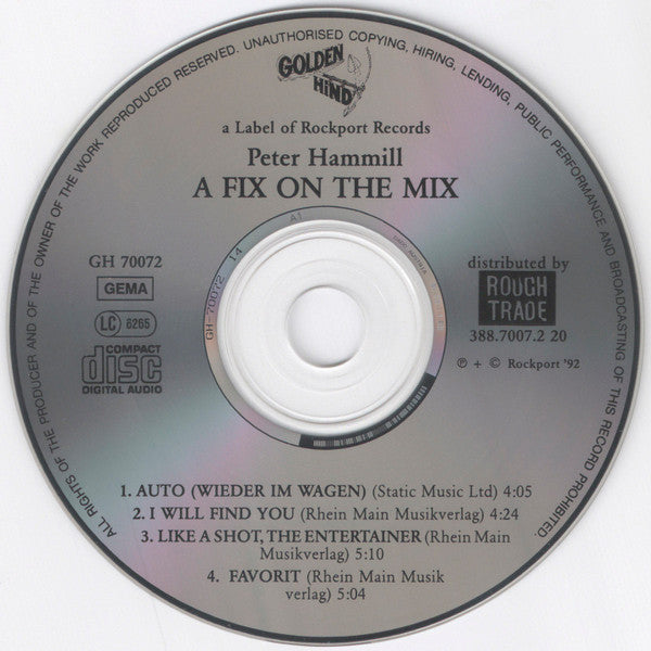 Peter Hammill : A Fix On The Mix (CD, EP)