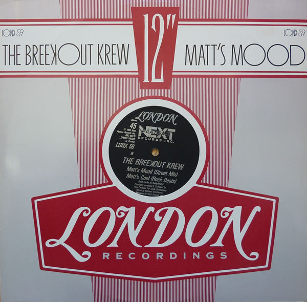 The Breekout Krew : Matt's Mood (12")