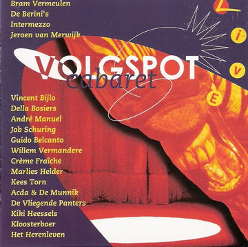 Various : Volgspot Live Cabaret (CD)