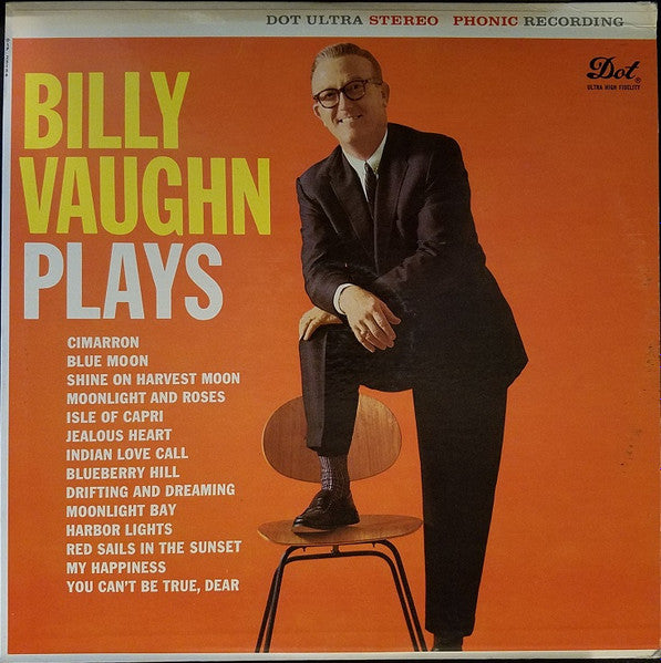 Billy Vaughn : Billy Vaughn Plays (LP, Album, Mon)