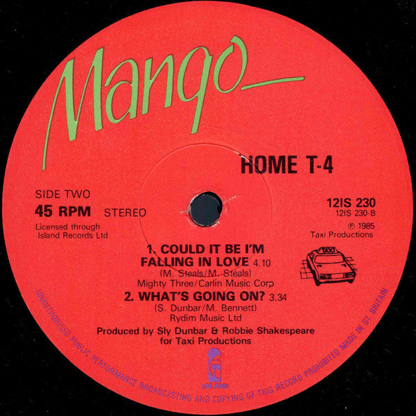 Home T-4* & Yellowman : Mr. Consular (12")