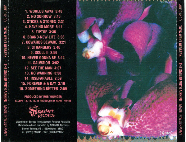 Toys Went Berserk : The Smiler With A Knife (CD, Album)