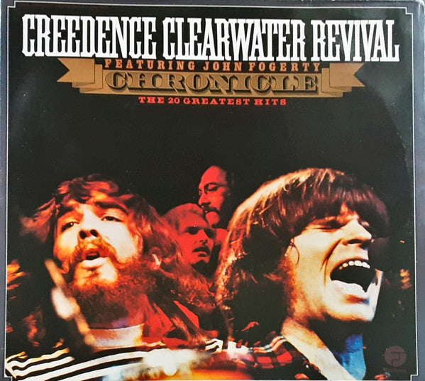 Creedence Clearwater Revival Featuring John Fogerty : Chronicle - The 20 Greatest Hits (2xLP, Comp, RE, Gat)