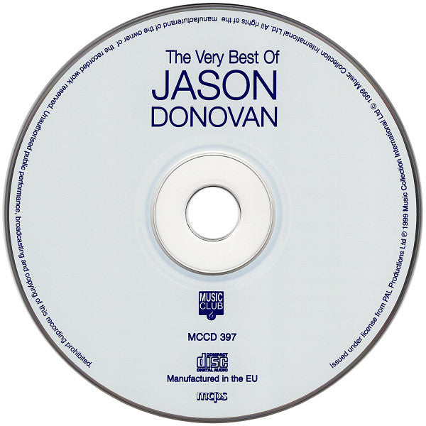 Jason Donovan : The Very Best Of Jason Donovan (CD, Comp)
