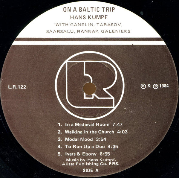 Hans Kumpf : On A Baltic Trip (LP, Album)