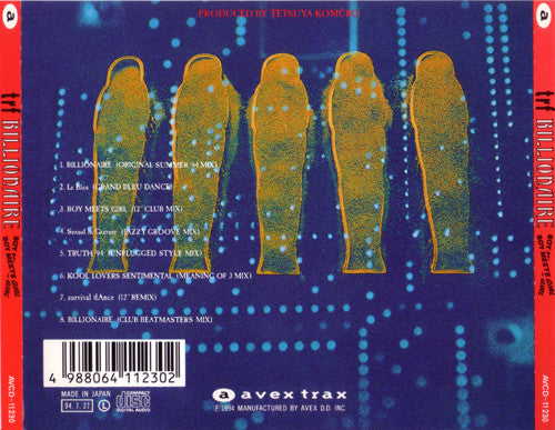 TRF : Billionaire (Boy Meets Girl) (CD, Album)