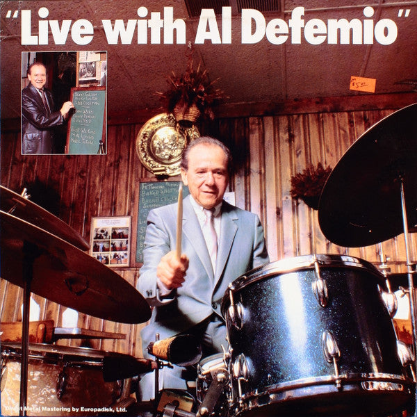 Al Defemio : Live With Al Defemio (LP)