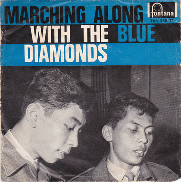 The Blue Diamonds : Marching Along The Blue Diamonds (7", EP)