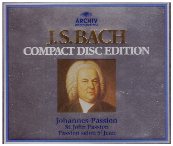 Johann Sebastian Bach, Karl Richter : Johannes-Passion = St. John Passion = Passion Selon Sᵗ Jean (2xCD, Album, RE + Box, RE)